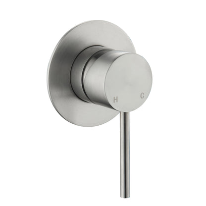 Elke Shower Mixer Brushed Nickel
